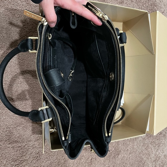 Michael Kors Sutton Leather Satchel - Picture 4 of 5